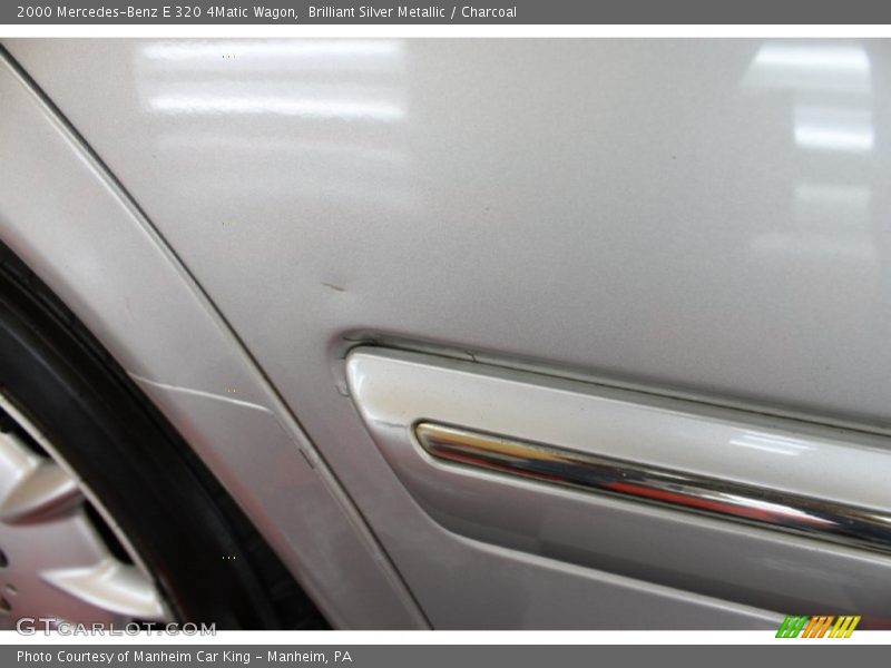 Brilliant Silver Metallic / Charcoal 2000 Mercedes-Benz E 320 4Matic Wagon