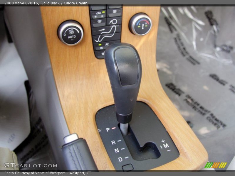 Solid Black / Calcite Cream 2008 Volvo C70 T5