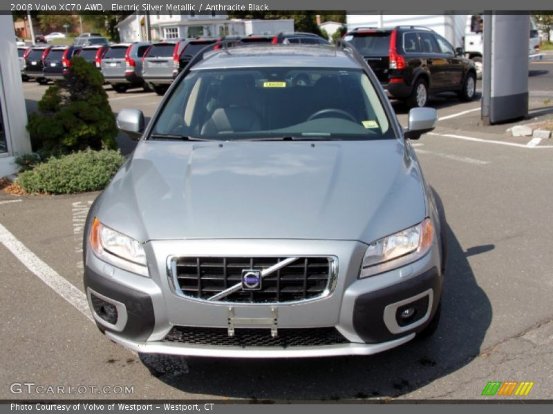 Electric Silver Metallic / Anthracite Black 2008 Volvo XC70 AWD
