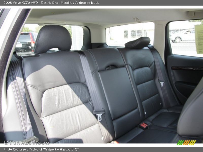 Electric Silver Metallic / Anthracite Black 2008 Volvo XC70 AWD