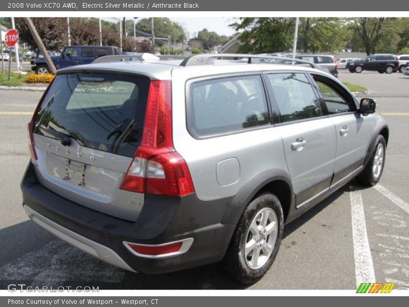 Electric Silver Metallic / Anthracite Black 2008 Volvo XC70 AWD