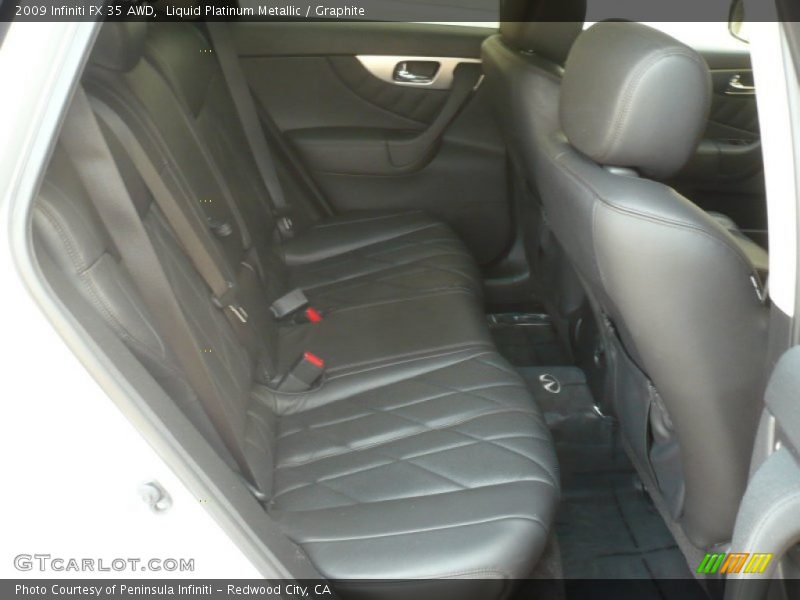 Liquid Platinum Metallic / Graphite 2009 Infiniti FX 35 AWD