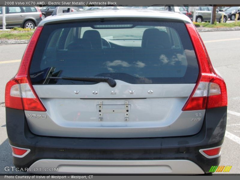 Electric Silver Metallic / Anthracite Black 2008 Volvo XC70 AWD