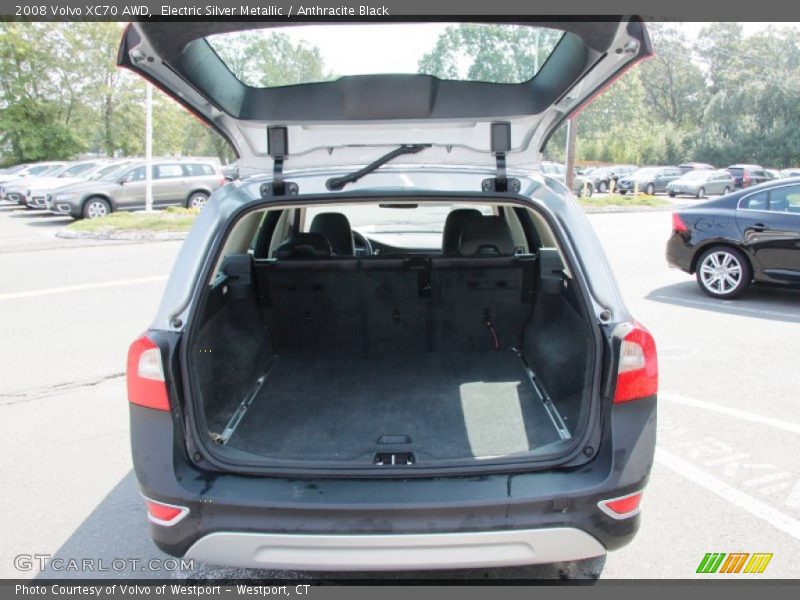 Electric Silver Metallic / Anthracite Black 2008 Volvo XC70 AWD