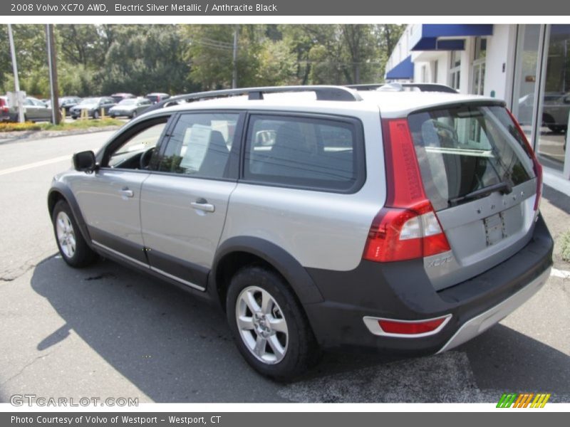 Electric Silver Metallic / Anthracite Black 2008 Volvo XC70 AWD