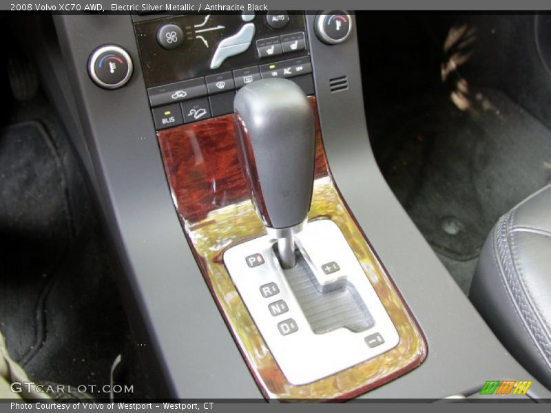 Electric Silver Metallic / Anthracite Black 2008 Volvo XC70 AWD