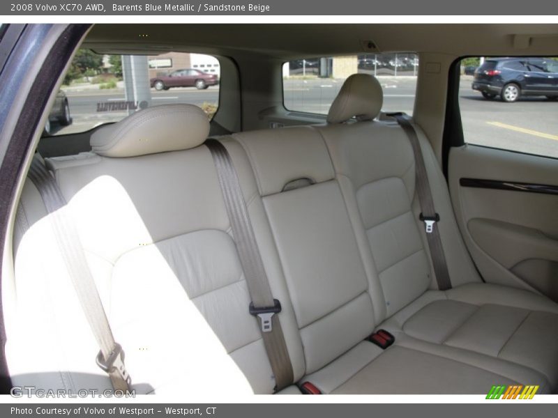 Barents Blue Metallic / Sandstone Beige 2008 Volvo XC70 AWD