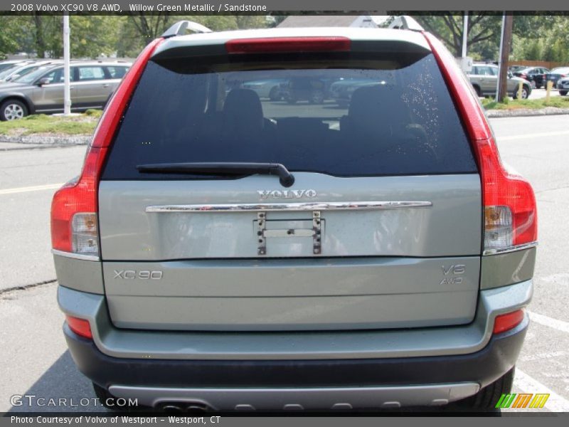 Willow Green Metallic / Sandstone 2008 Volvo XC90 V8 AWD