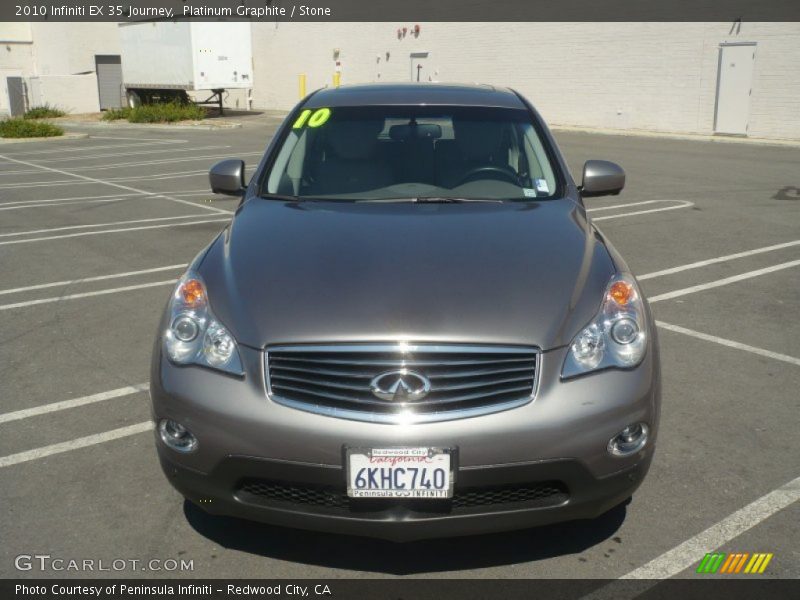 Platinum Graphite / Stone 2010 Infiniti EX 35 Journey