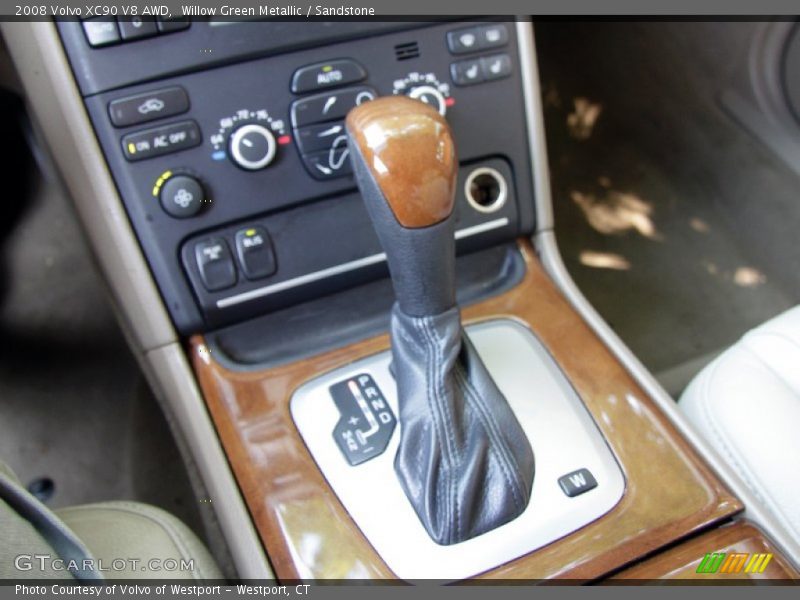 Willow Green Metallic / Sandstone 2008 Volvo XC90 V8 AWD