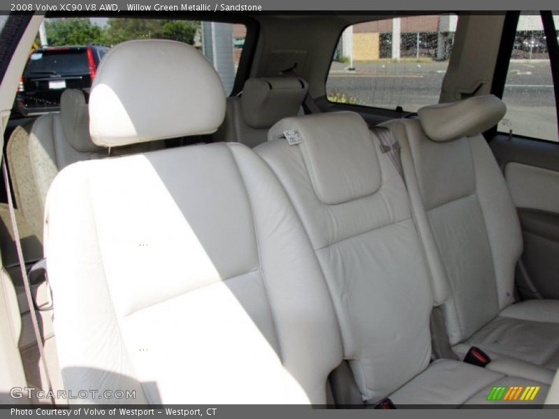 Willow Green Metallic / Sandstone 2008 Volvo XC90 V8 AWD