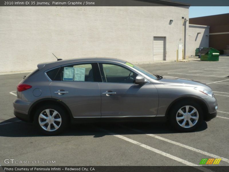 Platinum Graphite / Stone 2010 Infiniti EX 35 Journey