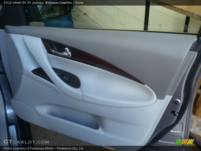 Platinum Graphite / Stone 2010 Infiniti EX 35 Journey
