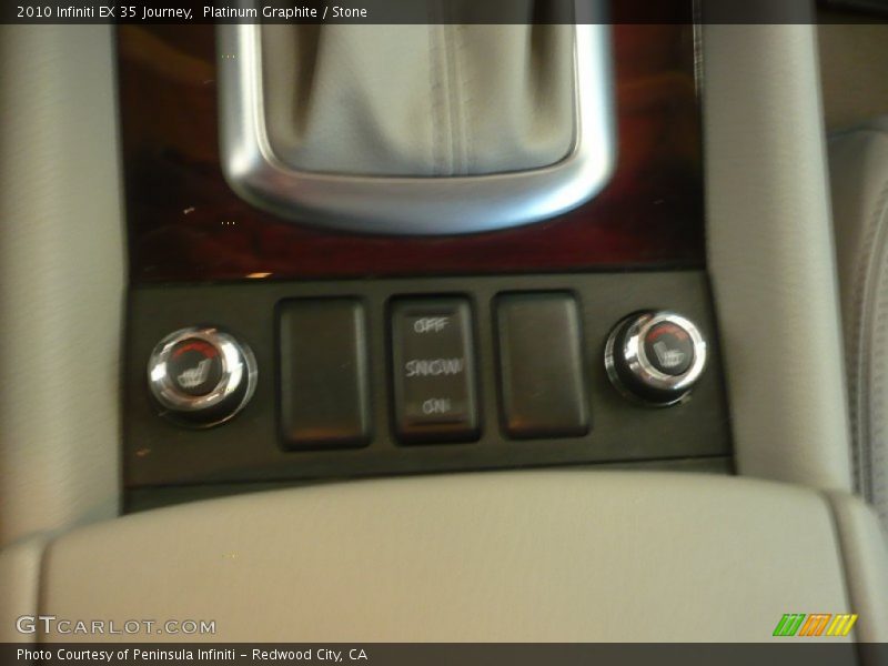 Platinum Graphite / Stone 2010 Infiniti EX 35 Journey
