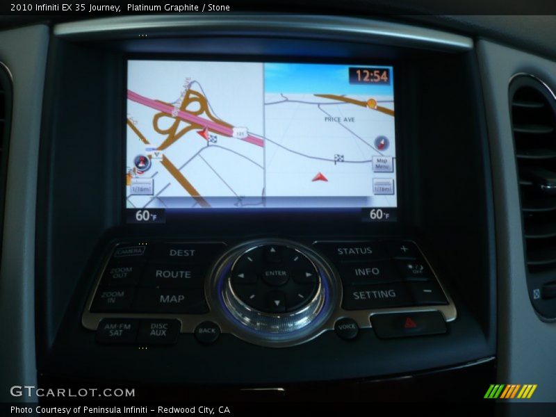 Platinum Graphite / Stone 2010 Infiniti EX 35 Journey