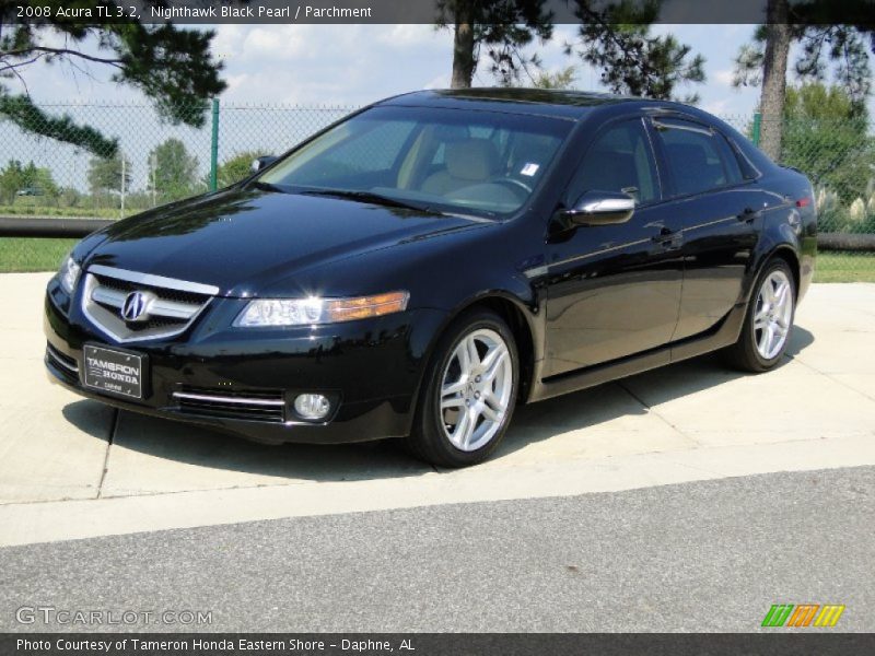 Nighthawk Black Pearl / Parchment 2008 Acura TL 3.2