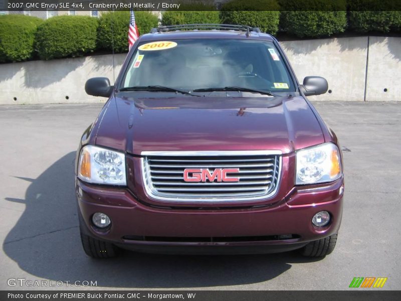 Cranberry Red Metallic / Ebony 2007 GMC Envoy SLE 4x4
