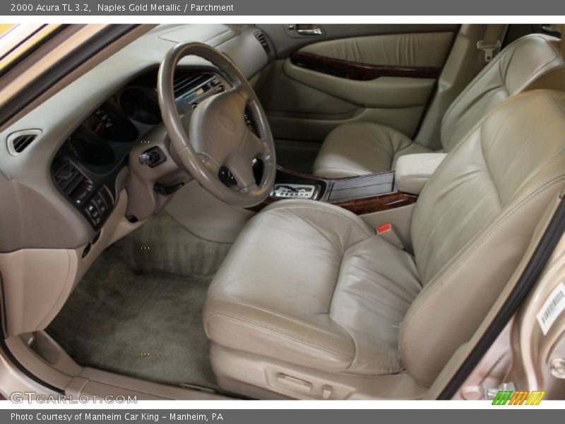 Naples Gold Metallic / Parchment 2000 Acura TL 3.2