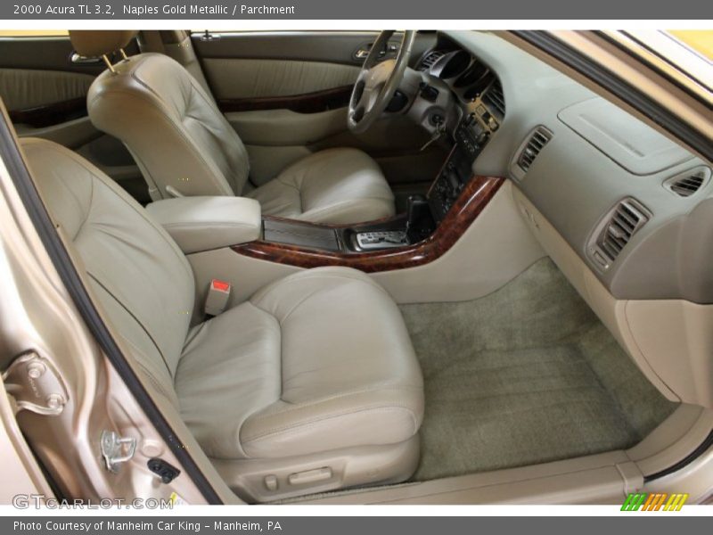 Naples Gold Metallic / Parchment 2000 Acura TL 3.2