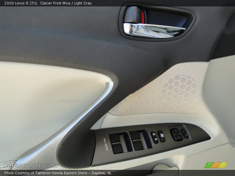 Glacier Frost Mica / Light Gray 2009 Lexus IS 250