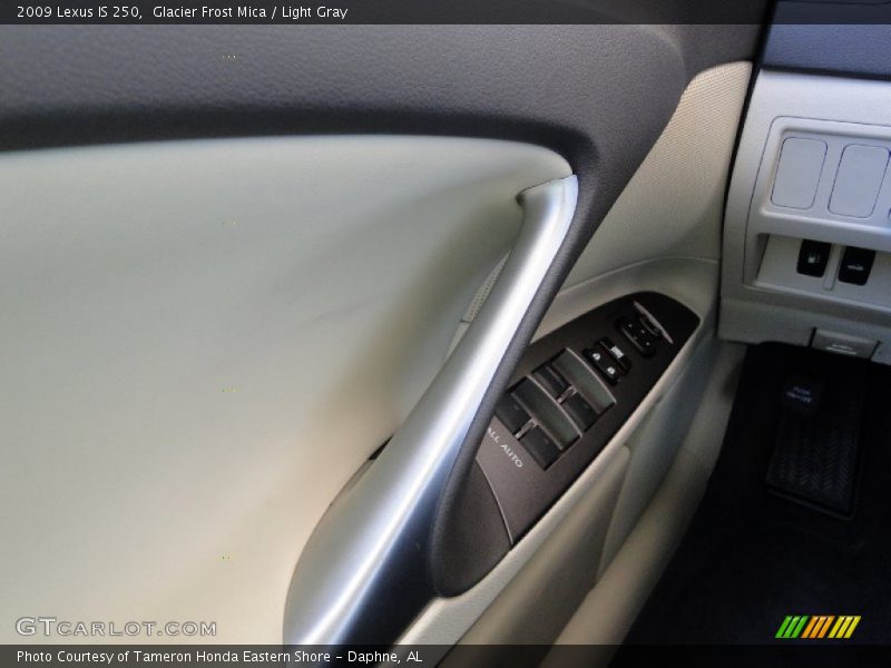 Glacier Frost Mica / Light Gray 2009 Lexus IS 250