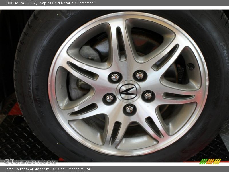 Naples Gold Metallic / Parchment 2000 Acura TL 3.2
