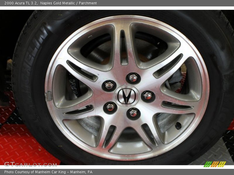 Naples Gold Metallic / Parchment 2000 Acura TL 3.2