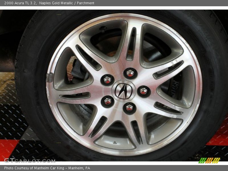 Naples Gold Metallic / Parchment 2000 Acura TL 3.2