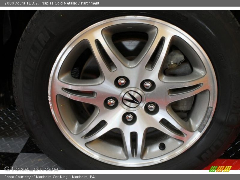 Naples Gold Metallic / Parchment 2000 Acura TL 3.2