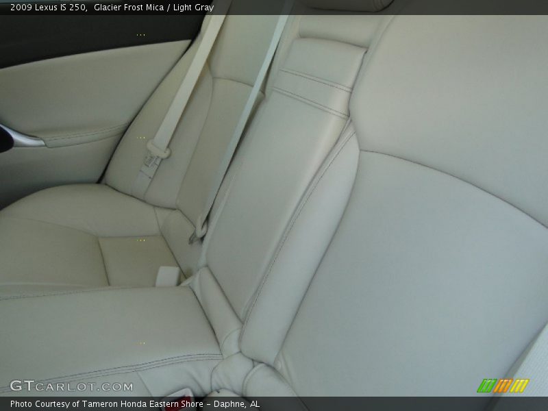 Glacier Frost Mica / Light Gray 2009 Lexus IS 250