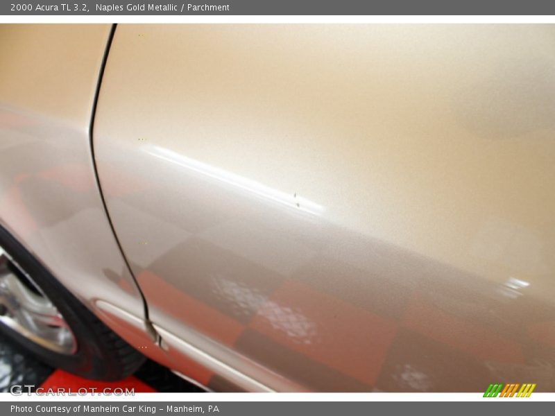 Naples Gold Metallic / Parchment 2000 Acura TL 3.2