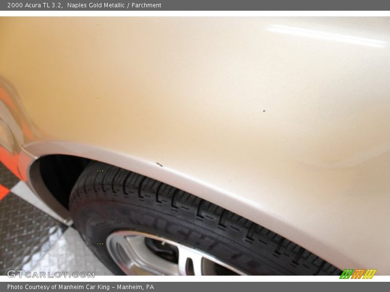 Naples Gold Metallic / Parchment 2000 Acura TL 3.2
