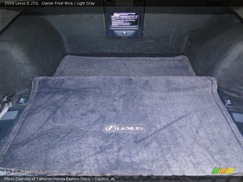 Glacier Frost Mica / Light Gray 2009 Lexus IS 250
