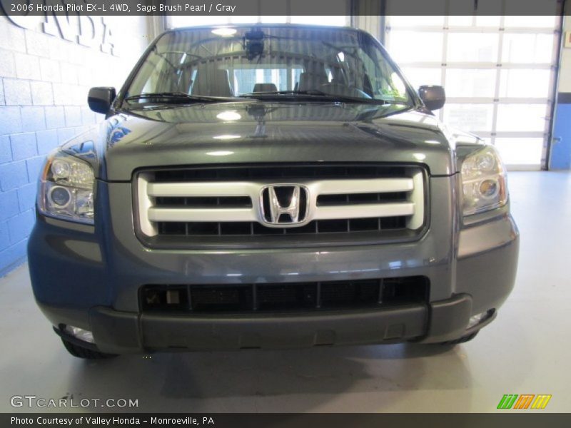 Sage Brush Pearl / Gray 2006 Honda Pilot EX-L 4WD