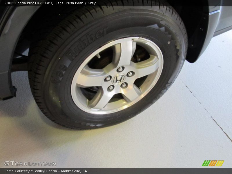 Sage Brush Pearl / Gray 2006 Honda Pilot EX-L 4WD