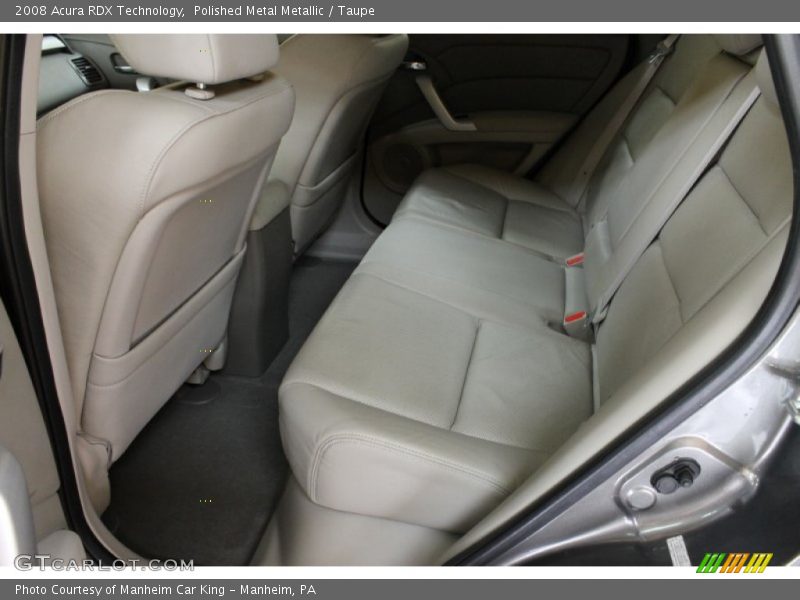 Polished Metal Metallic / Taupe 2008 Acura RDX Technology