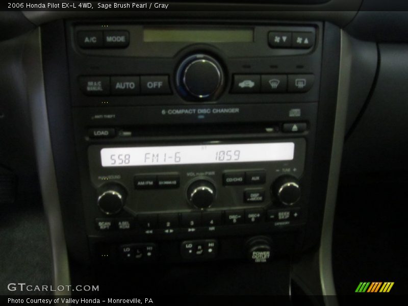 Sage Brush Pearl / Gray 2006 Honda Pilot EX-L 4WD