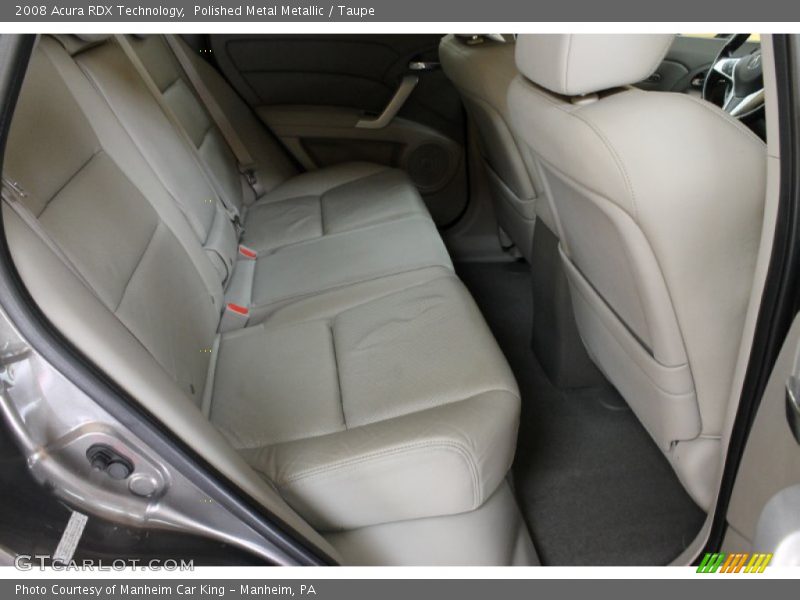 Polished Metal Metallic / Taupe 2008 Acura RDX Technology