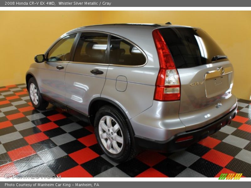 Whistler Silver Metallic / Gray 2008 Honda CR-V EX 4WD
