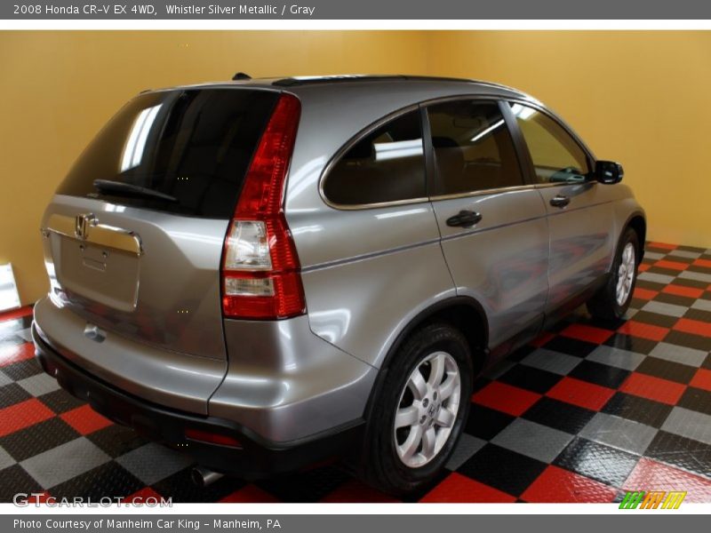 Whistler Silver Metallic / Gray 2008 Honda CR-V EX 4WD