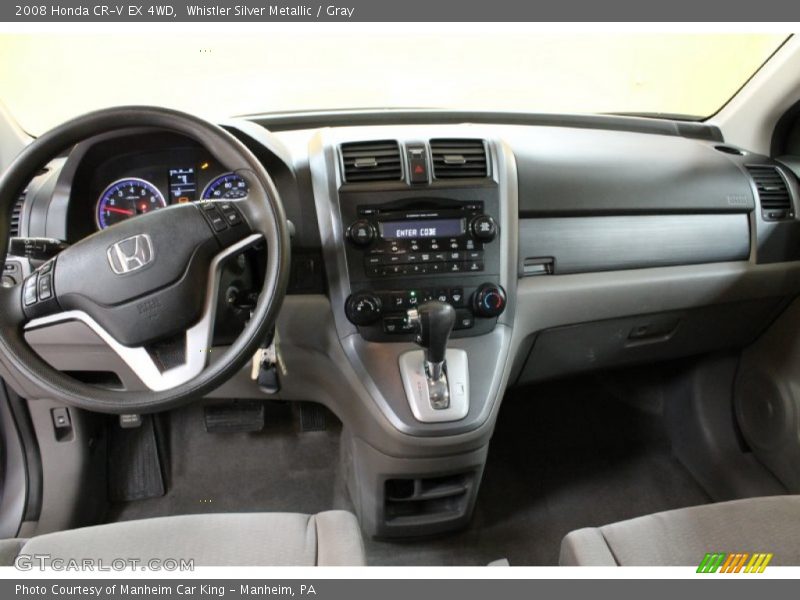 Whistler Silver Metallic / Gray 2008 Honda CR-V EX 4WD