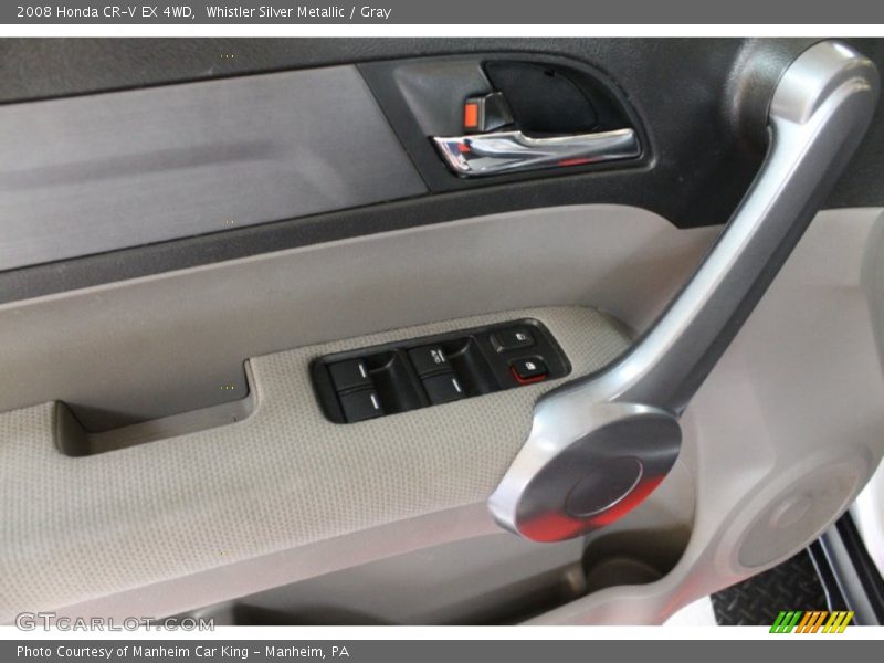 Whistler Silver Metallic / Gray 2008 Honda CR-V EX 4WD