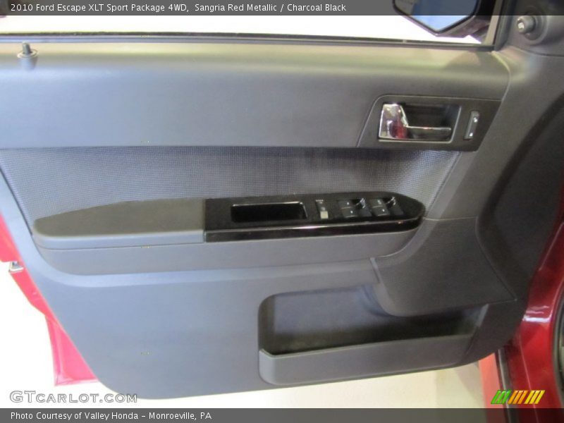 Sangria Red Metallic / Charcoal Black 2010 Ford Escape XLT Sport Package 4WD