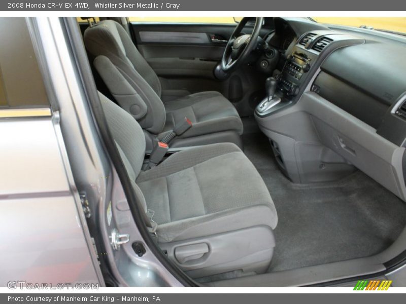 Whistler Silver Metallic / Gray 2008 Honda CR-V EX 4WD
