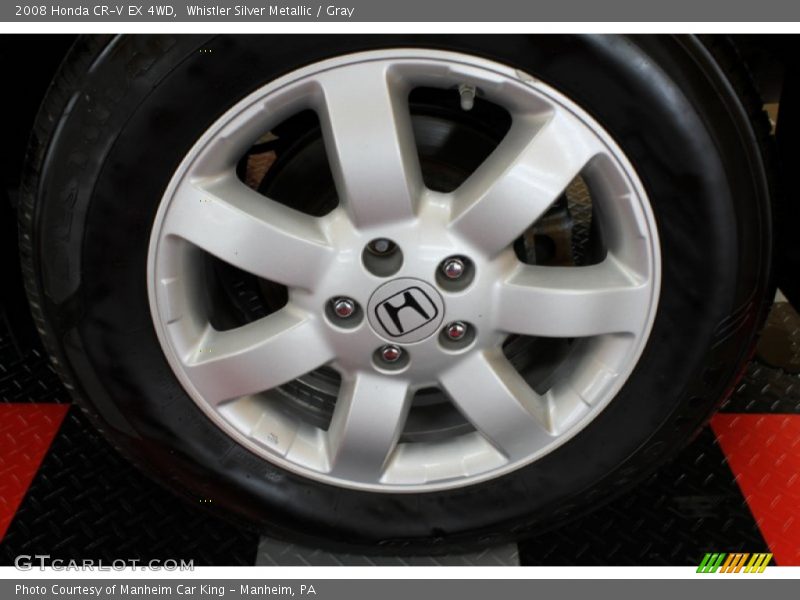 Whistler Silver Metallic / Gray 2008 Honda CR-V EX 4WD