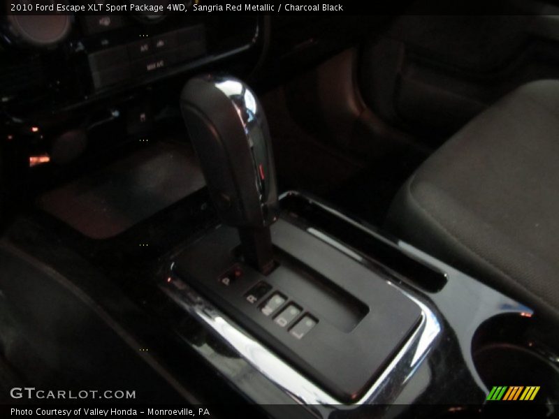 Sangria Red Metallic / Charcoal Black 2010 Ford Escape XLT Sport Package 4WD