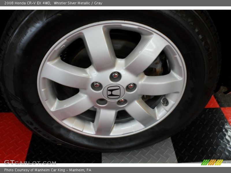 Whistler Silver Metallic / Gray 2008 Honda CR-V EX 4WD
