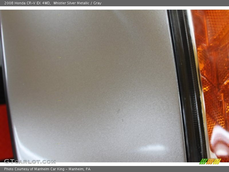 Whistler Silver Metallic / Gray 2008 Honda CR-V EX 4WD