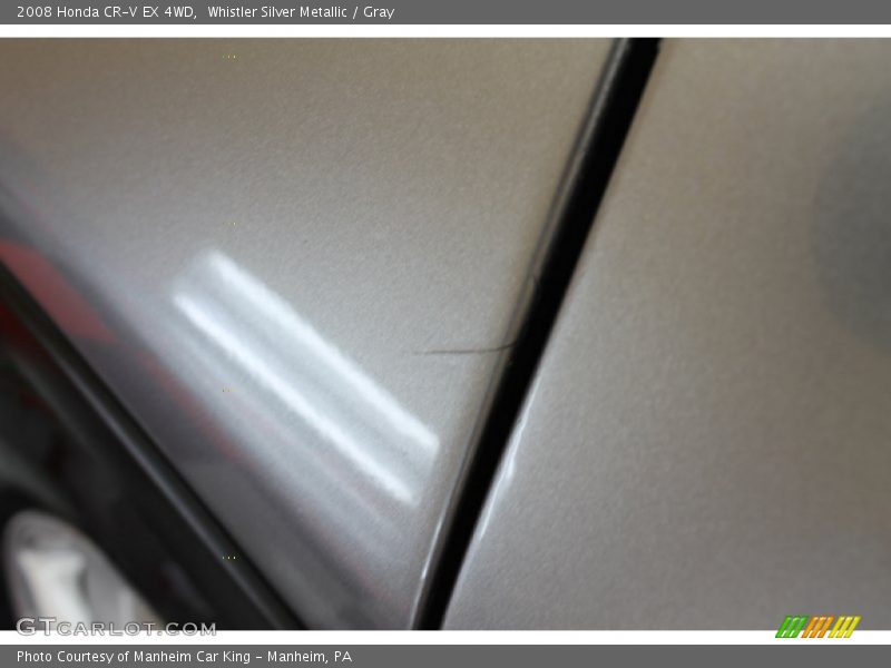 Whistler Silver Metallic / Gray 2008 Honda CR-V EX 4WD