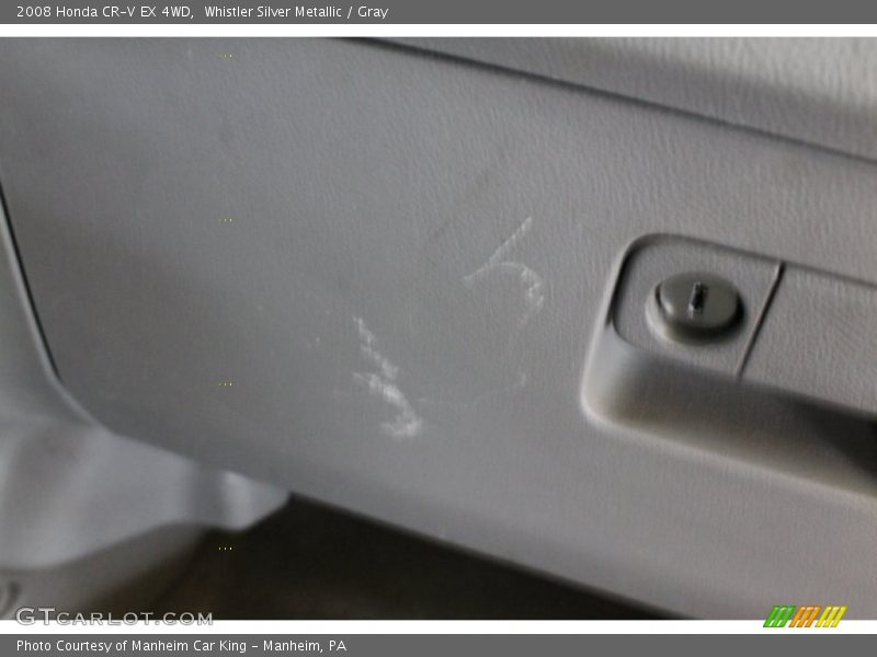 Whistler Silver Metallic / Gray 2008 Honda CR-V EX 4WD